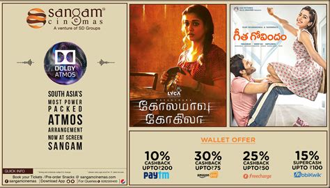 sangam theatre ticket booking online  Look for the Safety Badge
